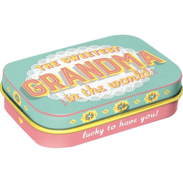 Nostalgic-Art The Sweetest Grandma Mint Box (4x6x2cm)