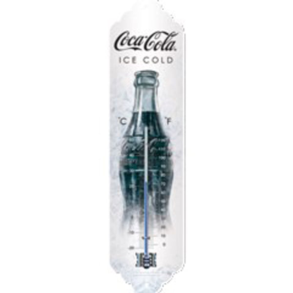 Nostalgic-Art Coke Ice White Thermometer