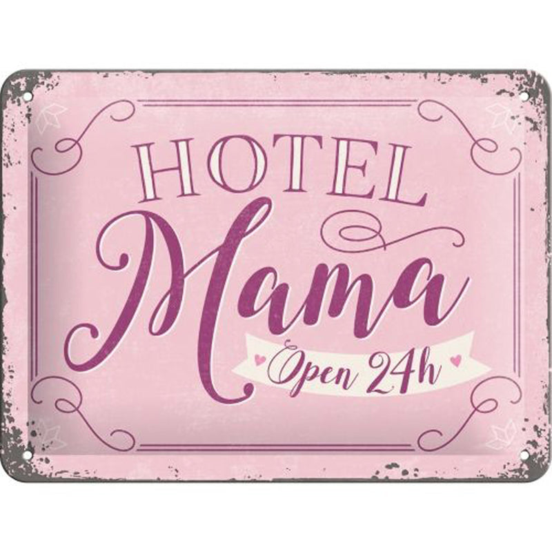 Nostalgic-Art Small Hotel Mama Sign (15x20cm)