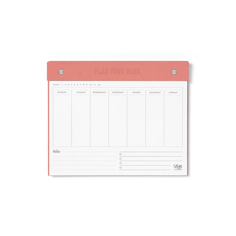 Letts Conscious Undated Weekly Notepad
