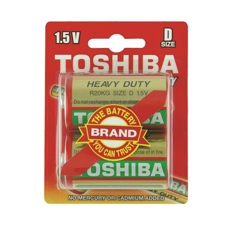 Toshiba Heavy Duty Battery 2pk