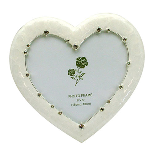 Heart Wedding Frame (Cream)