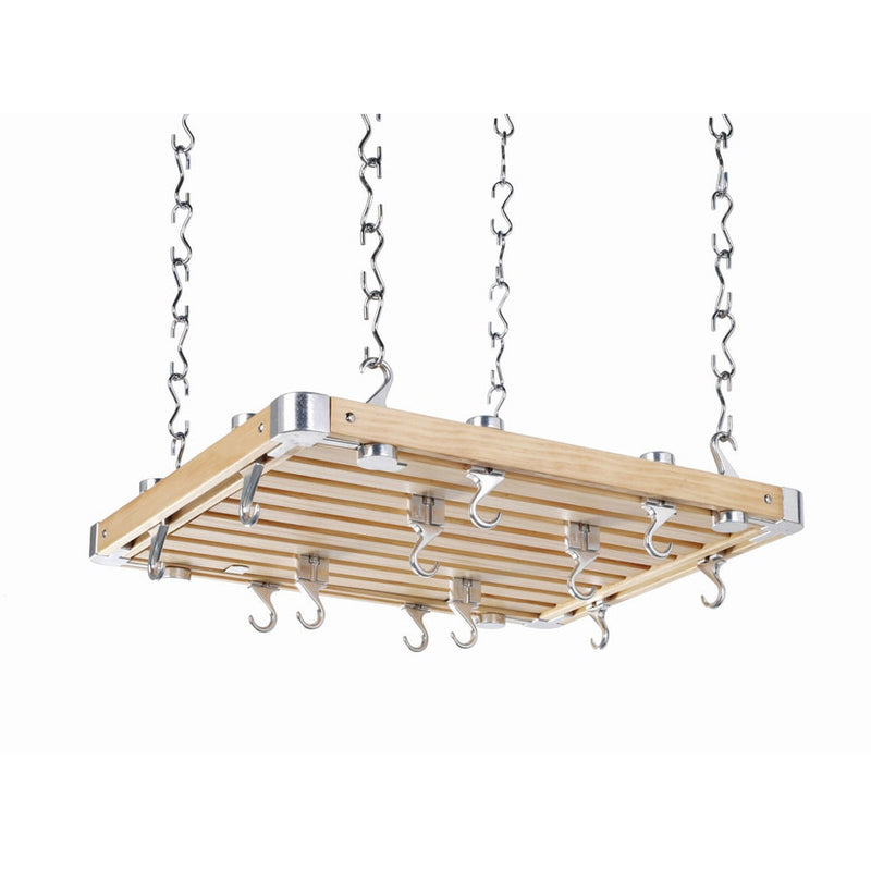 Hahn Wooden Ceiling Rack (Natural)