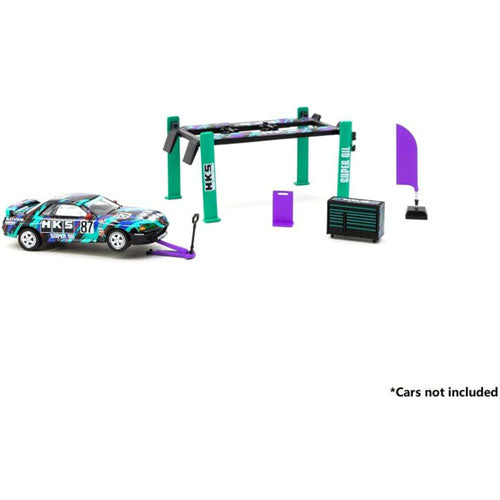 Garage Tool Set HKS 1:64 Scale Figure