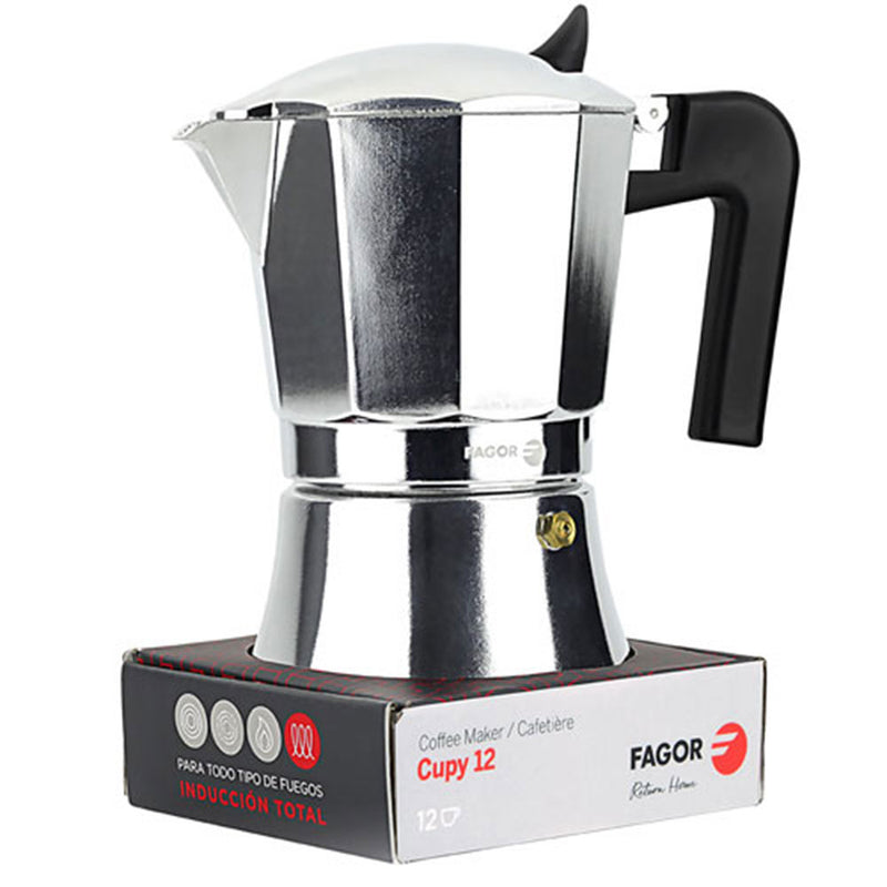 Fagor Cupy Aluminium Espresso Maker