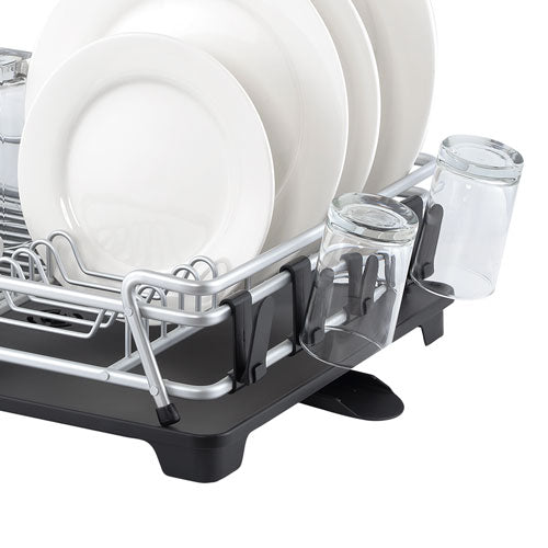 D.Line Pinnacle Aluminium Dish Rack with Draining Board