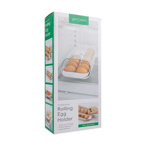 Youcopia Fridgeview Rolling Egg Holder