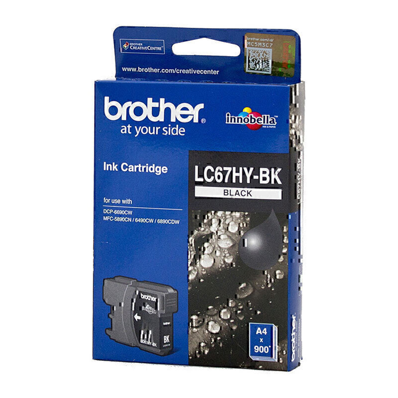 Brother LC67 High-Yield Ink Cartridge (Black)