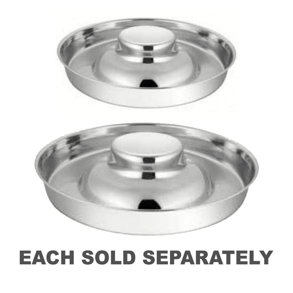 Stainless Steel Slow Feeder Puppy Bowl