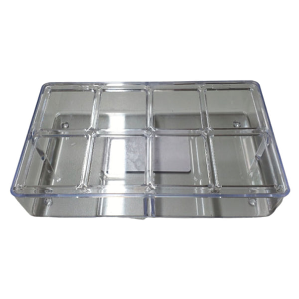 8 Hole Clear Plastic Feeder 15.8cm