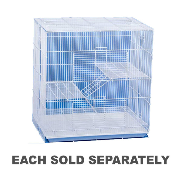 Rat Cage with 2 Platforms (60x40x60cm)