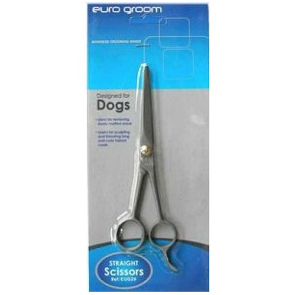 Euro Groom Pet Straight Scissors 15cm