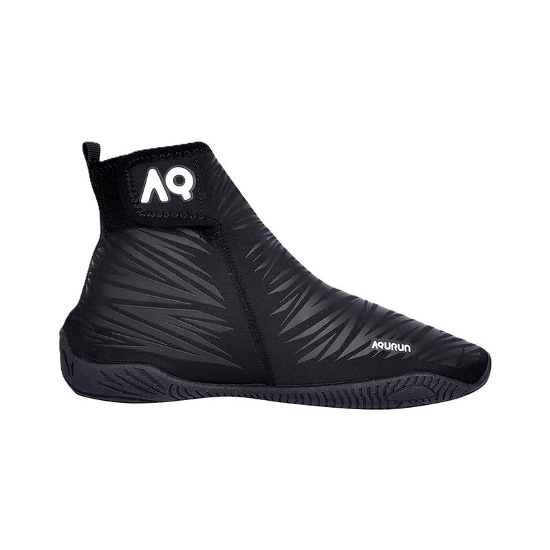 Aquarun Mid-Top Water Shoes (Black)