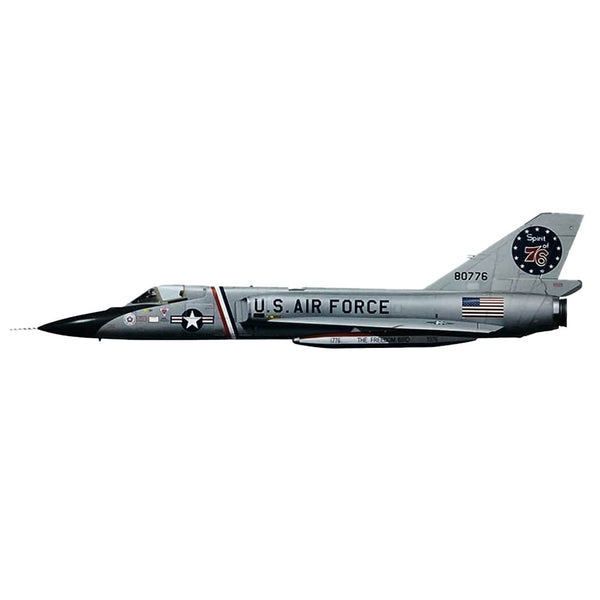 Hasegawa F106A Delta Dart Bicential 1/72 Scale Model