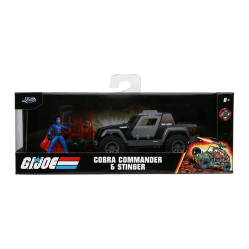 G.I. Joe Cobra Commander & Stinger 1:32 Scale Hollywood Ride