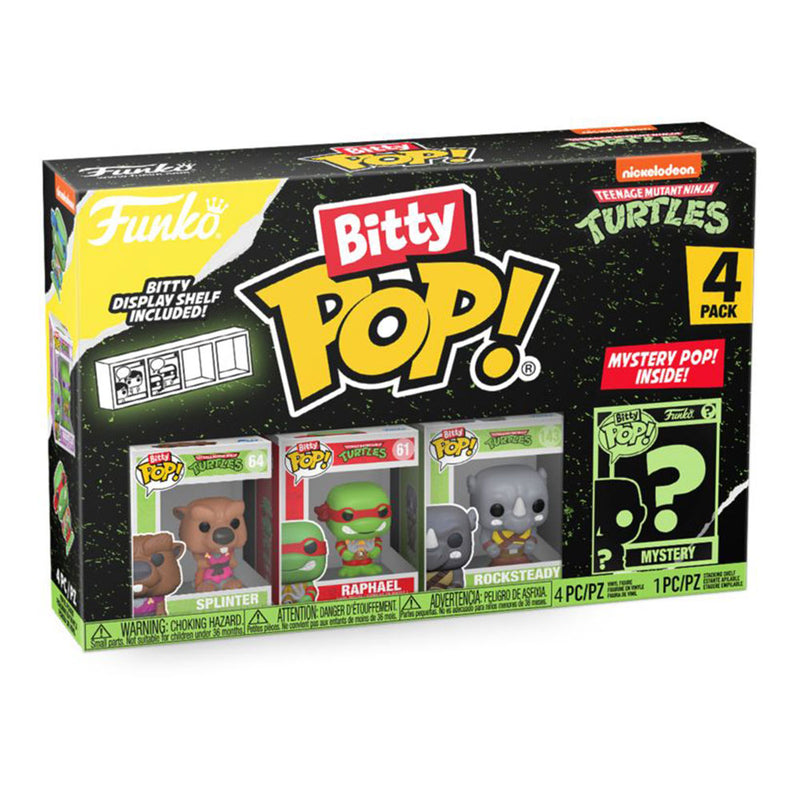 Teenage Mutant Ninja Turtles Splinter Bitty Pop! 4-Pack