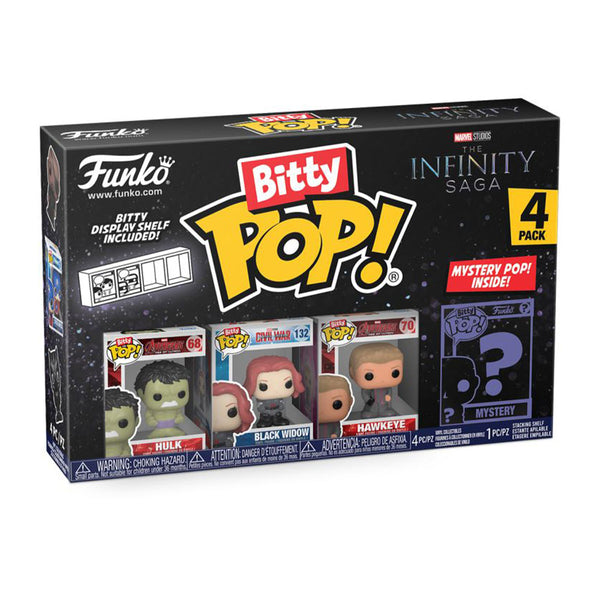 Marvel Comics Hulk Bitty Pop! 4-Pack