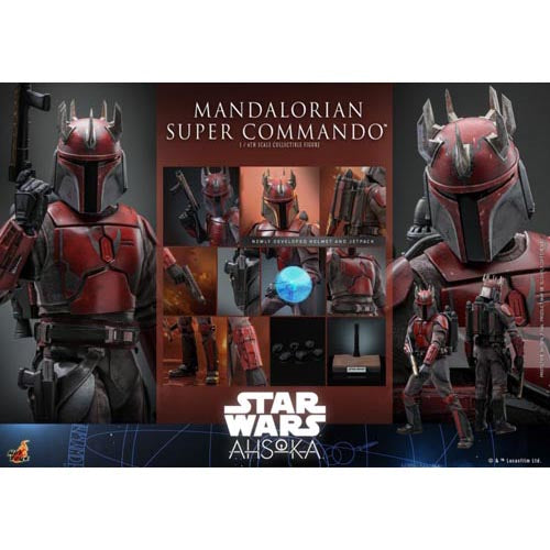 Star Wars Ashaoka Mandalorian Super Commando 1:6 Figure