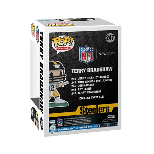 NFL Legends: Steelers Terry Bradshaw Pop! Vinyl