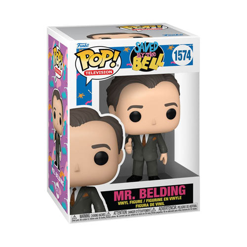 Saved by the Bell: 30th Annivversary Mr. Belding Pop! Vinyl