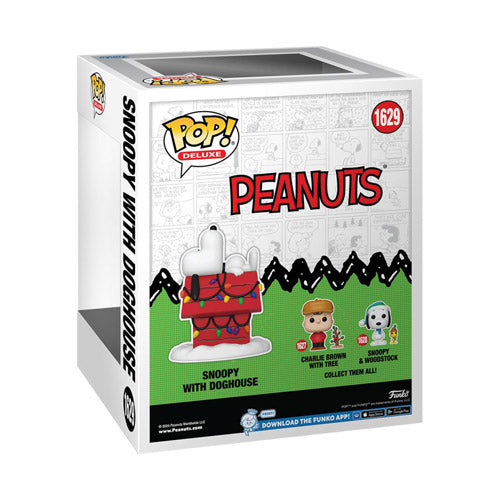 Peanuts Snoopy with Doghouse (Holiday) Pop! Deluxe