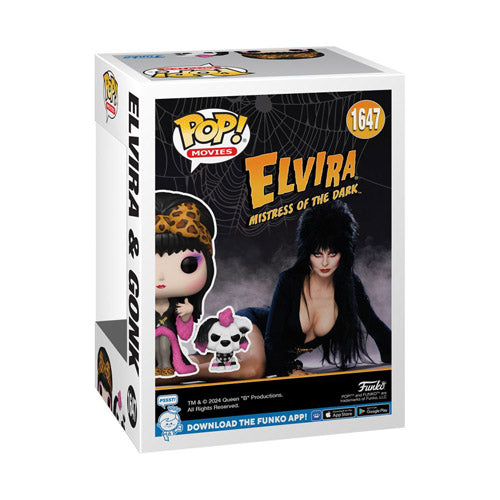 Elvira & Gonk Pop! Vinyl