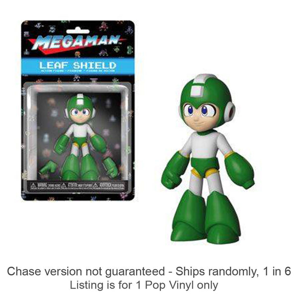 Mega Man Mega Man Leaf Shield Figure Chase Ships 1 in 6