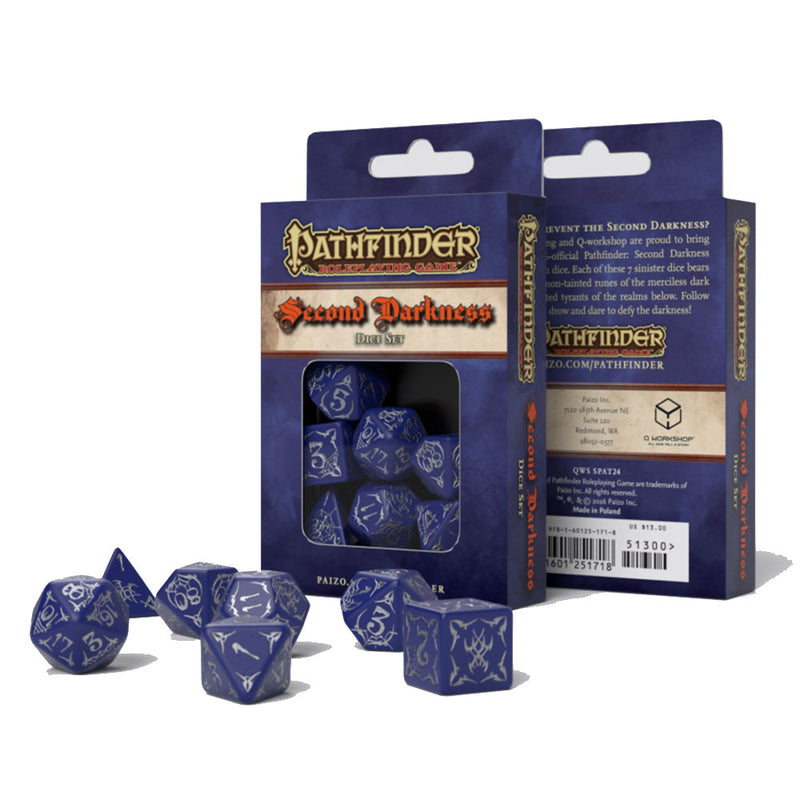 Q Workshop Pathfinder Dice (Set of 7)