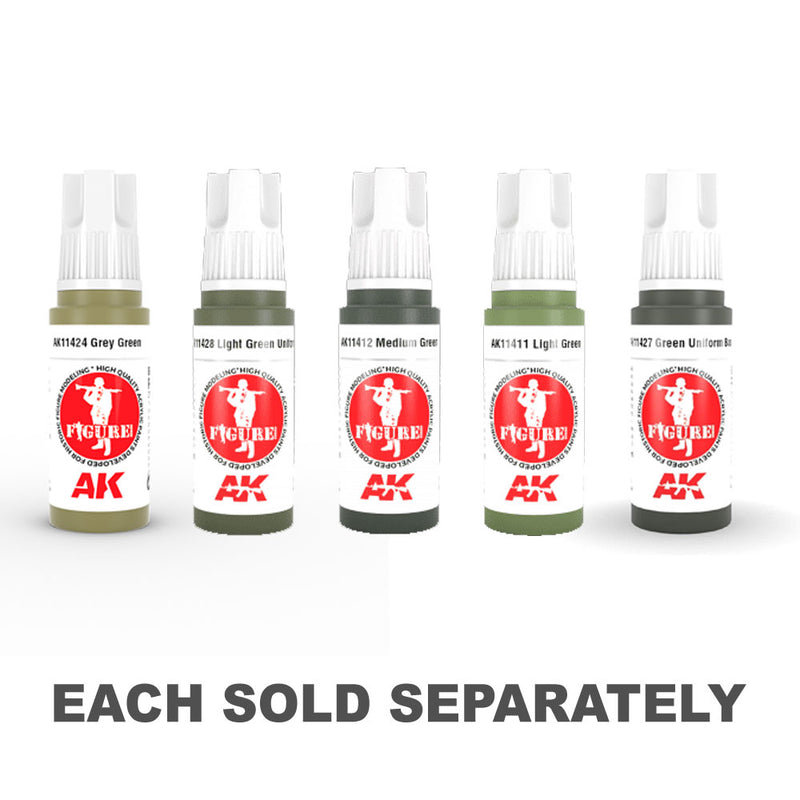 AK Interactive 3Gen Green Figures Acrylic 17mL