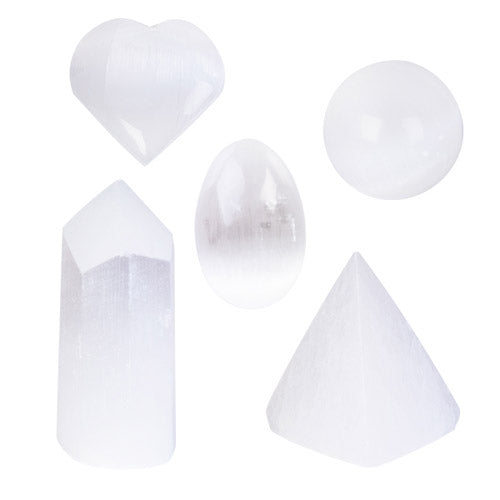 Selenite Crystal Collection Stones