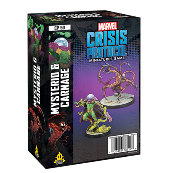 Atomic Mass Marvel Crisis Protocol Mysterio and Carnage