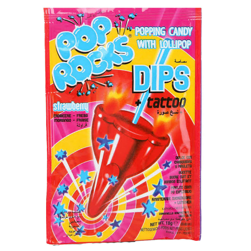 Pop Rocks Dips and Tattoo 30pcs