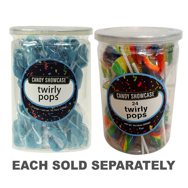 Candy Showcase Twirly Pops (24x12g)