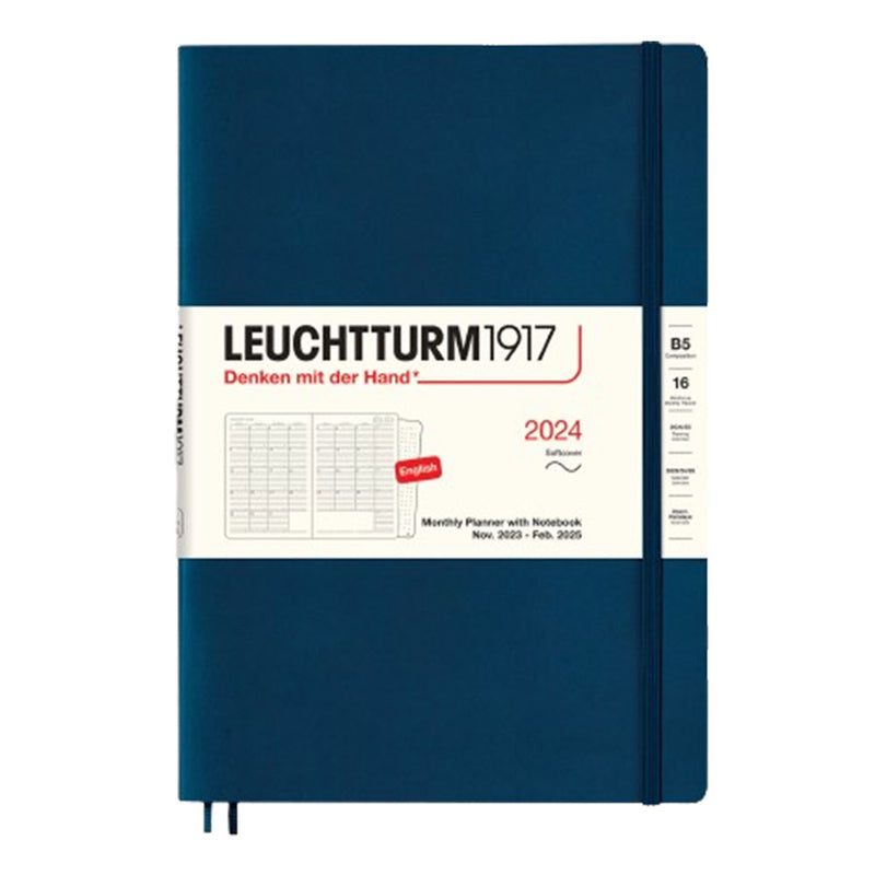 2024 B5 Monthly Planner & Notebook Composition