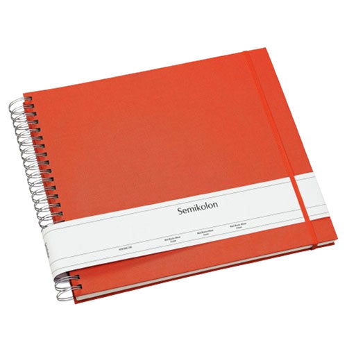 Spiral Mucho Photo Album with Cream Pages (Orange)