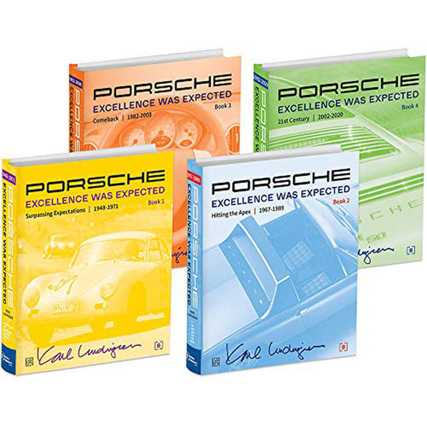 Porsche: Excellence Was Expected 4 Volume Set Hardcover Book