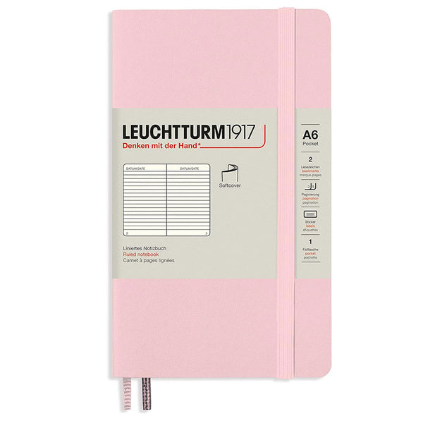 Leuchtturm Softcover Notebook Lined A6 (Powder)