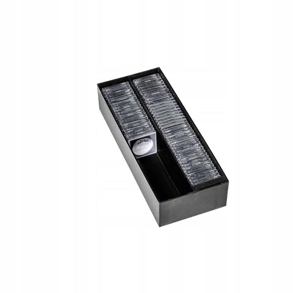 Leuchtturm Logik 80pc Quadrum Capsule Archive Box (Black)