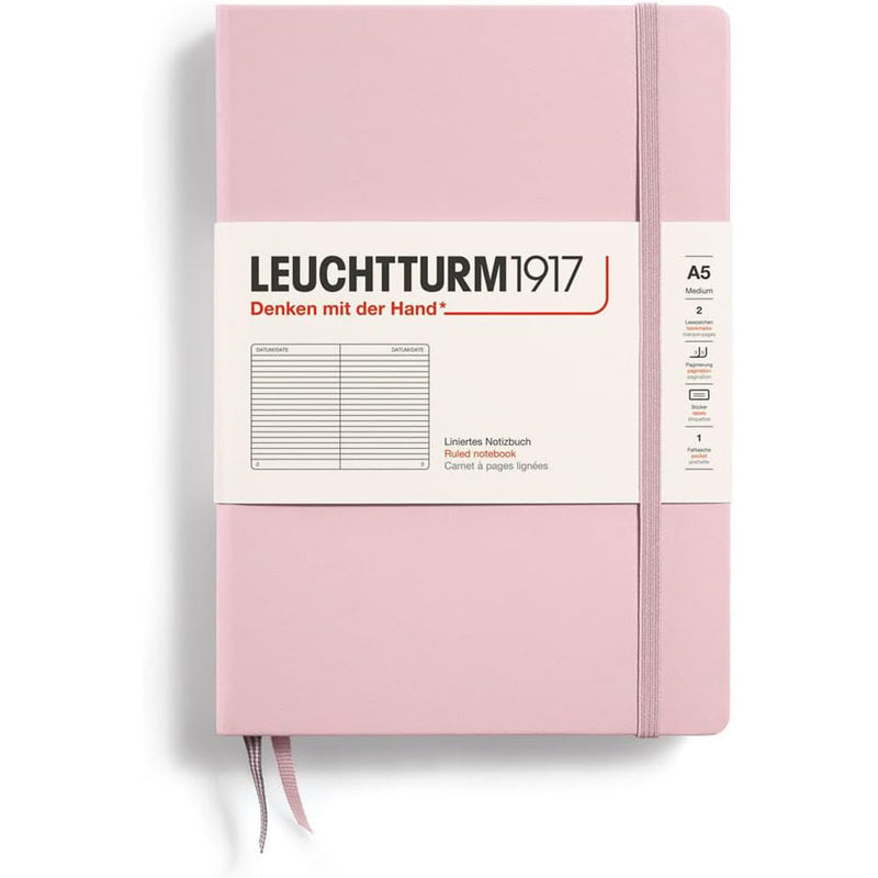 Leuchtturm Hardcover Ruled Notebook A5