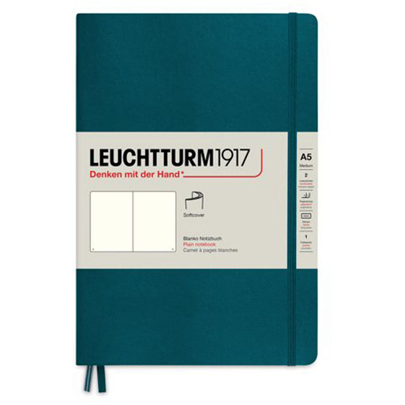 Leuchtturm Softcover Plain Notebook A5