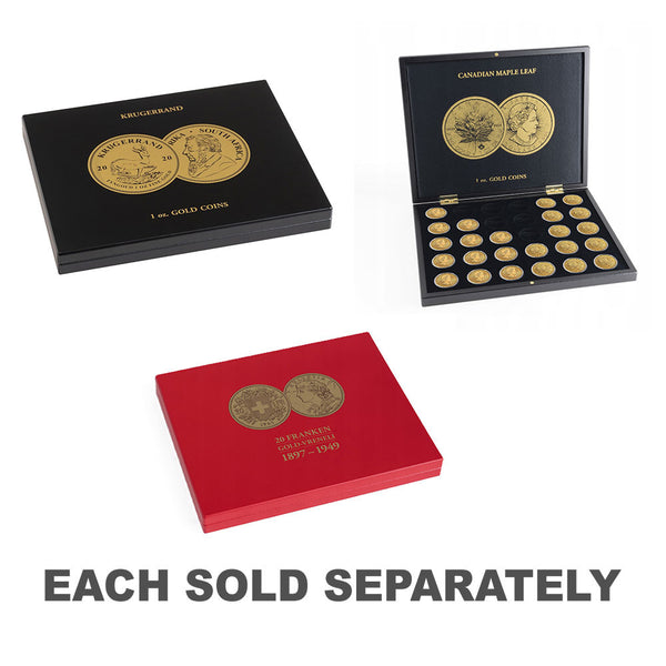 Leuchtturm 30 Gold Coins Presentation Case