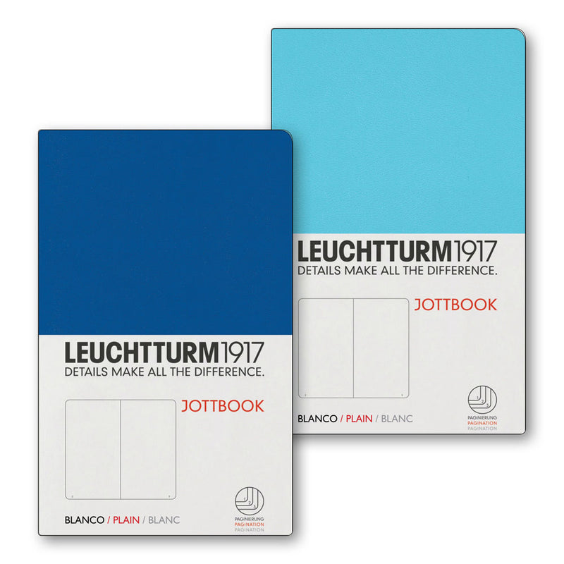 Leuchtturm Twin Pack Jottbook Plain A6