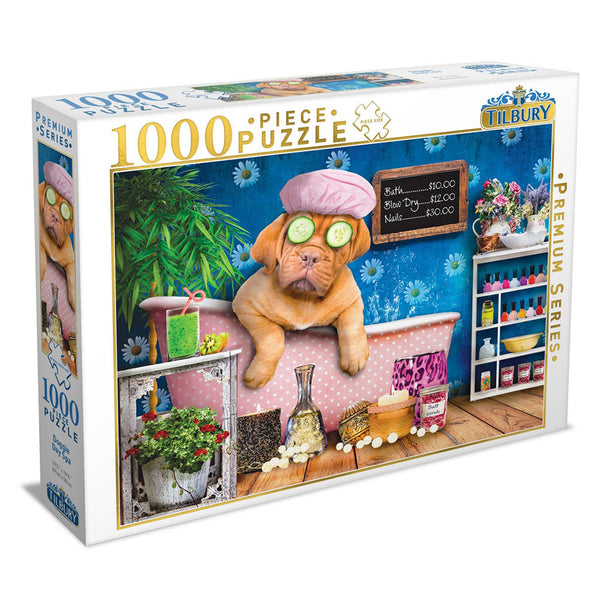 Doggie Day Spa 1000-Piece Puzzle