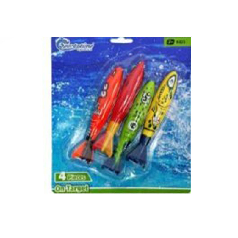 Dive Toy Torpedo Bandit Toy 4pcs