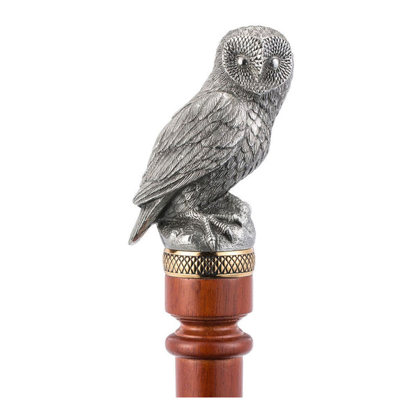 Royal Selangor Owl Walking Stick