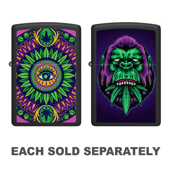 Zippo Cannabis Black Light Windproof Lighter