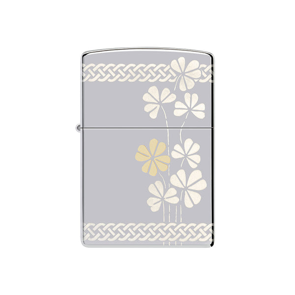 Zippo Clover Design Windproof Lighter