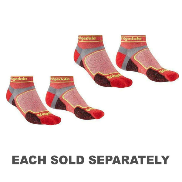 Low Cut Trail Run Ultralight T2 Coolmax Socks (Red)