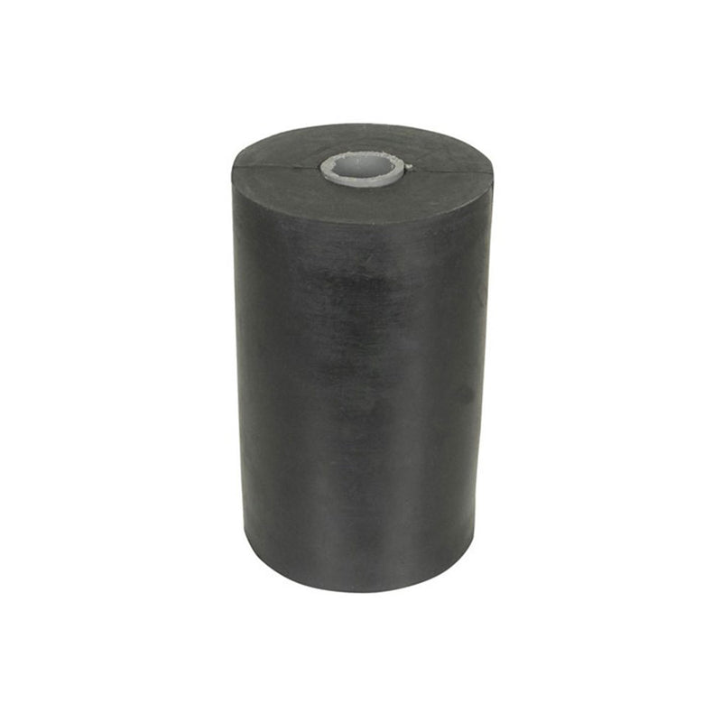 Flat Bilge Roller 114mm with 17mm Bore (Black)