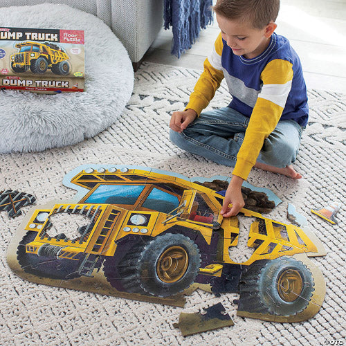 Dump Truck 49-Piece Floor Puzzle